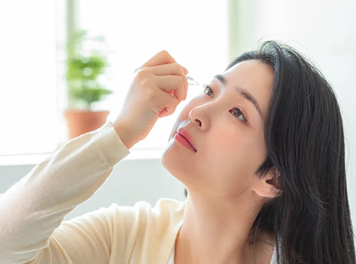 혈청 안약 점안
